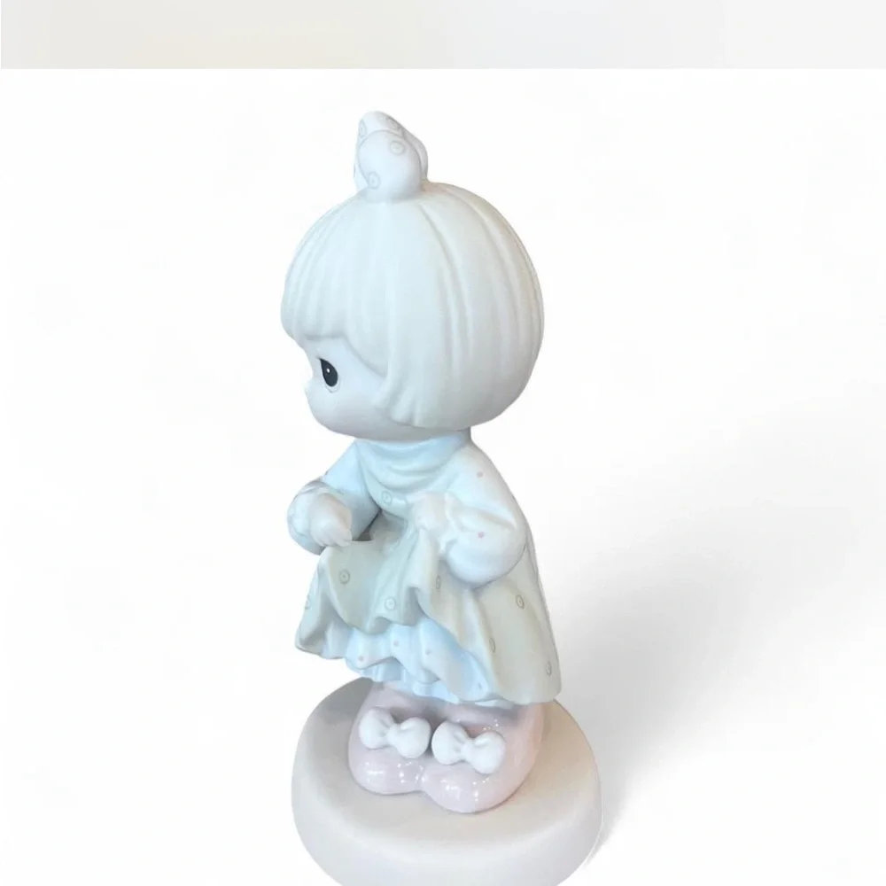 Precious Moments Porcelain Figurine - ‘Whose Gonna Fill your shoes’